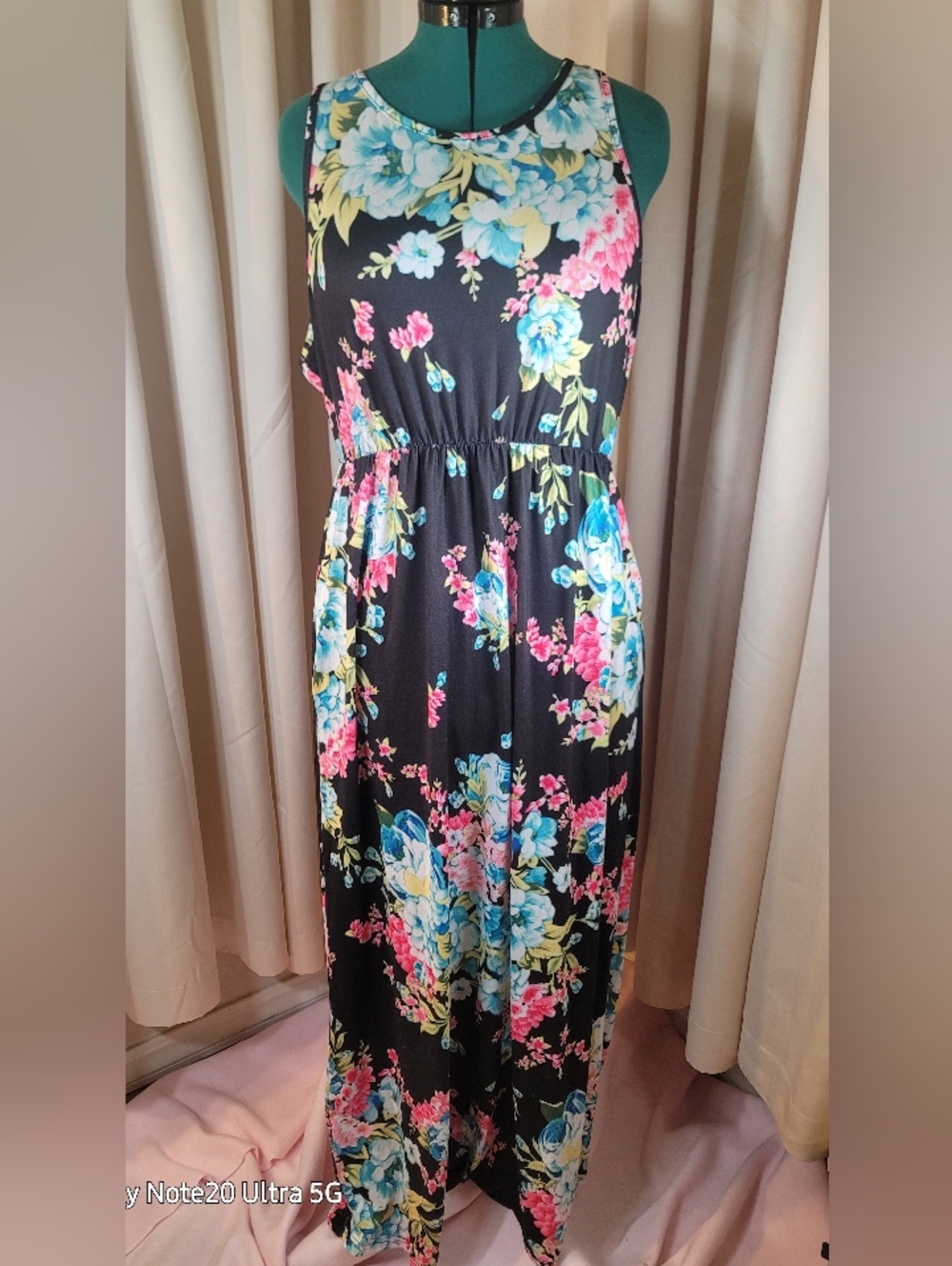 0918. NWOTs ~ Beach Cover-up ~ Festival Dress ~ 3XL? ~ Pockets ~